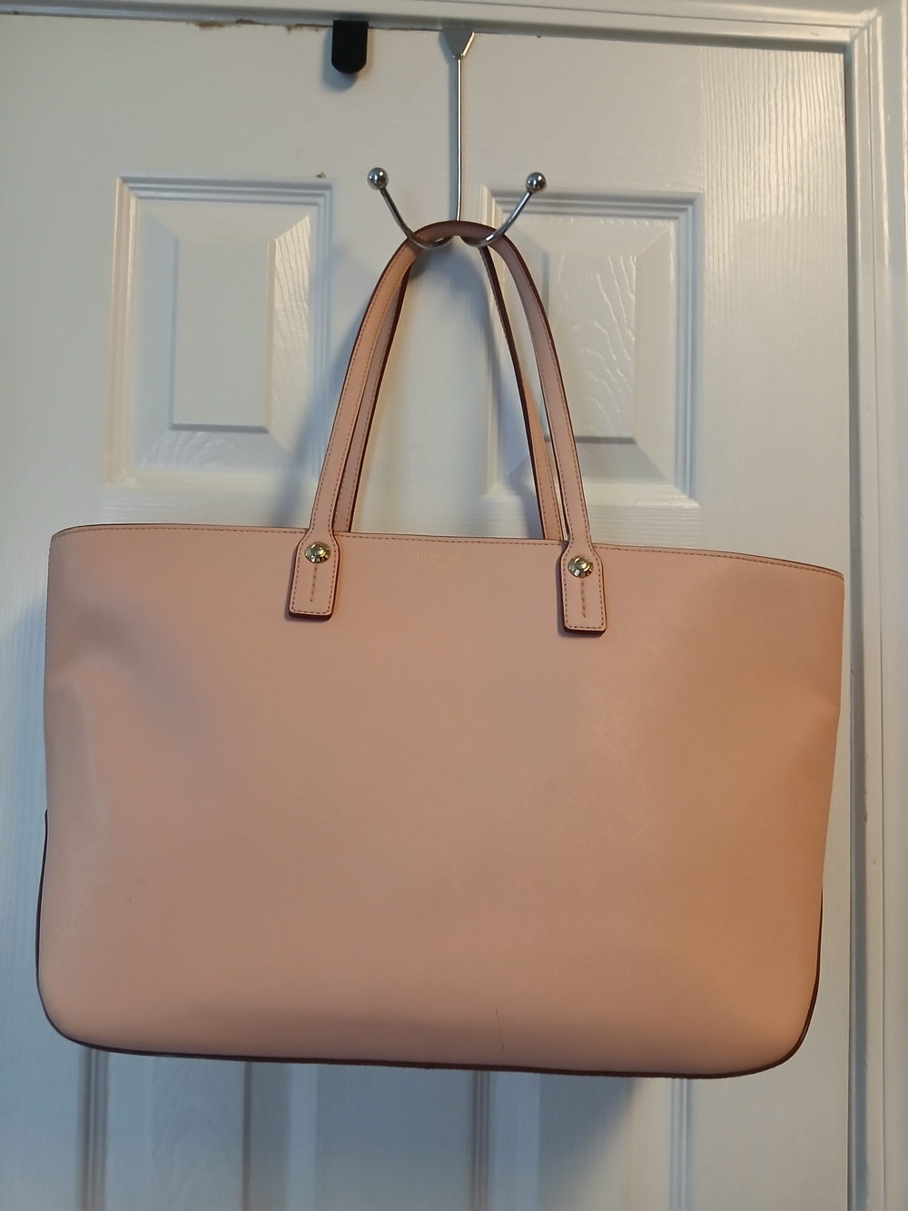 Henri Bendel Classic Pink Tote Bag - Women's Everyday Shoulder Bag